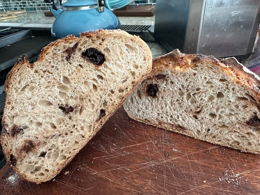 Cherry Chocolate Chip Sourdough