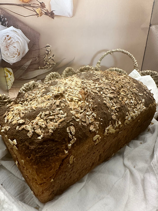 Honey Whole Wheat Sourdough Sandwich Loaf