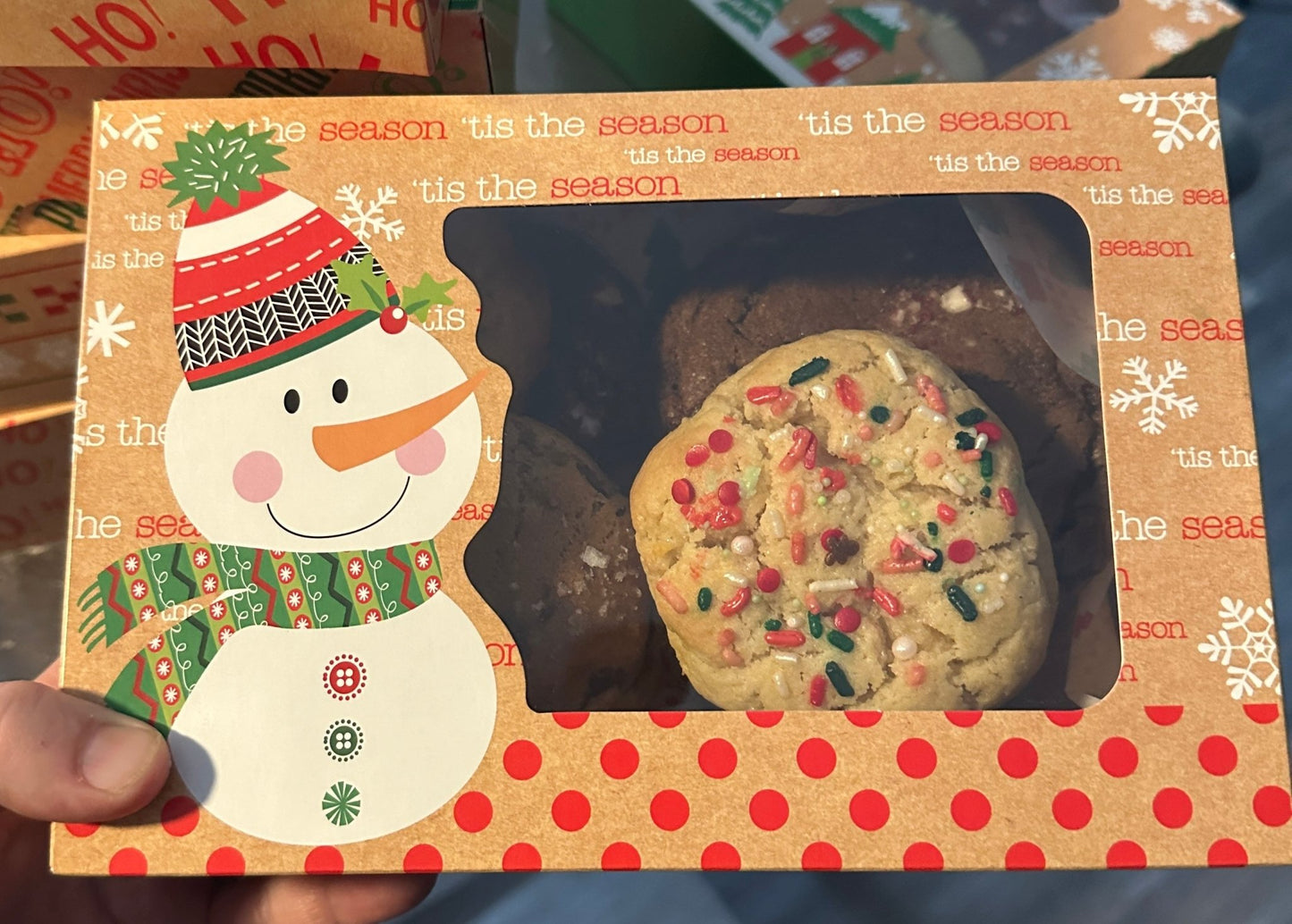 Half Dozen Holiday Cookie Box - Nama's Kitchen